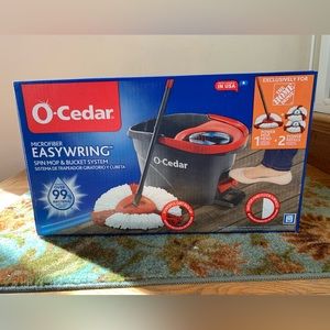 O-Cedar EasyWring Microfiber Spin Mop